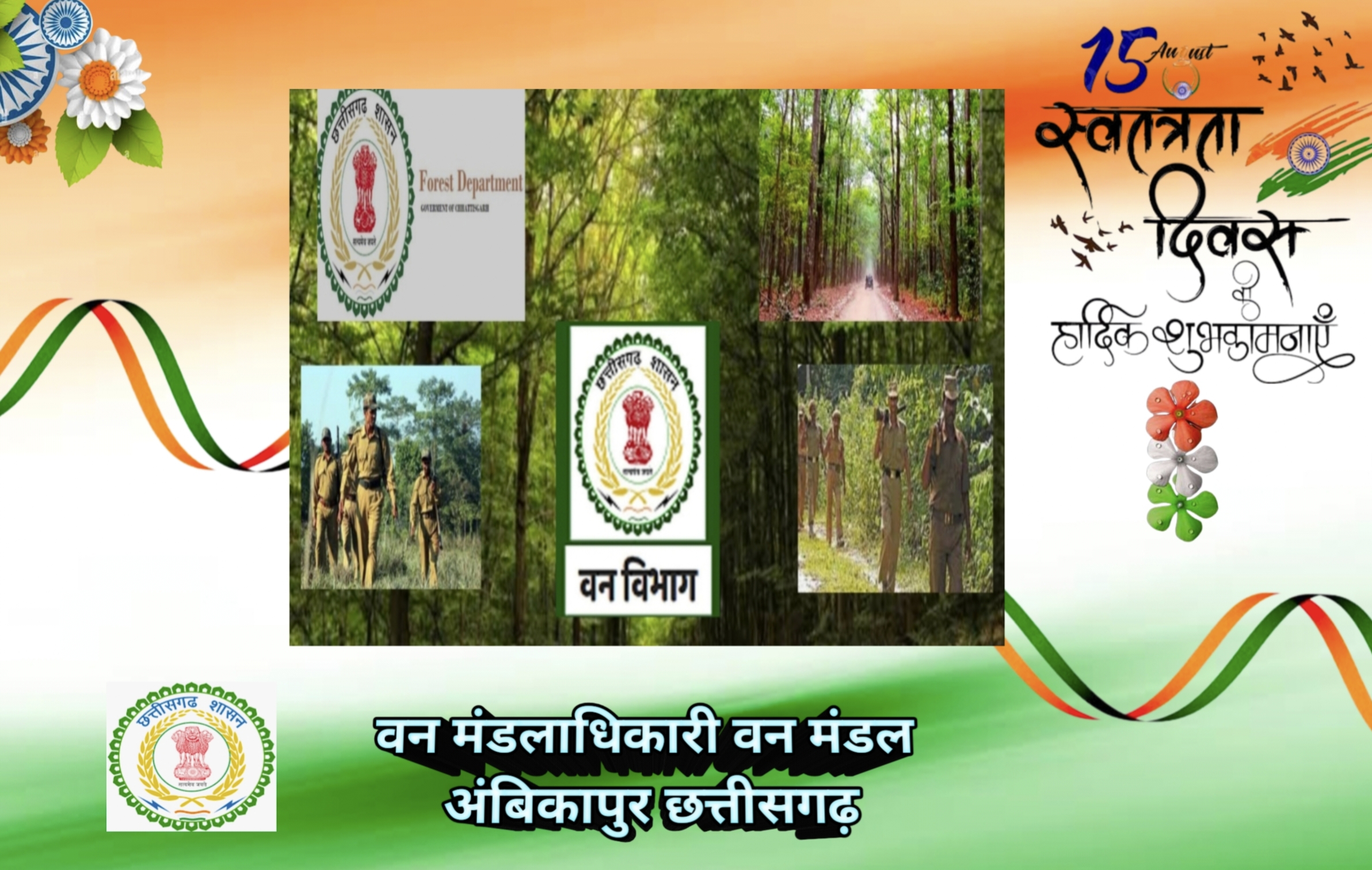 वन मंडलाधिकारी वन मंडल अंबिकापुर छत्तीसगढ़