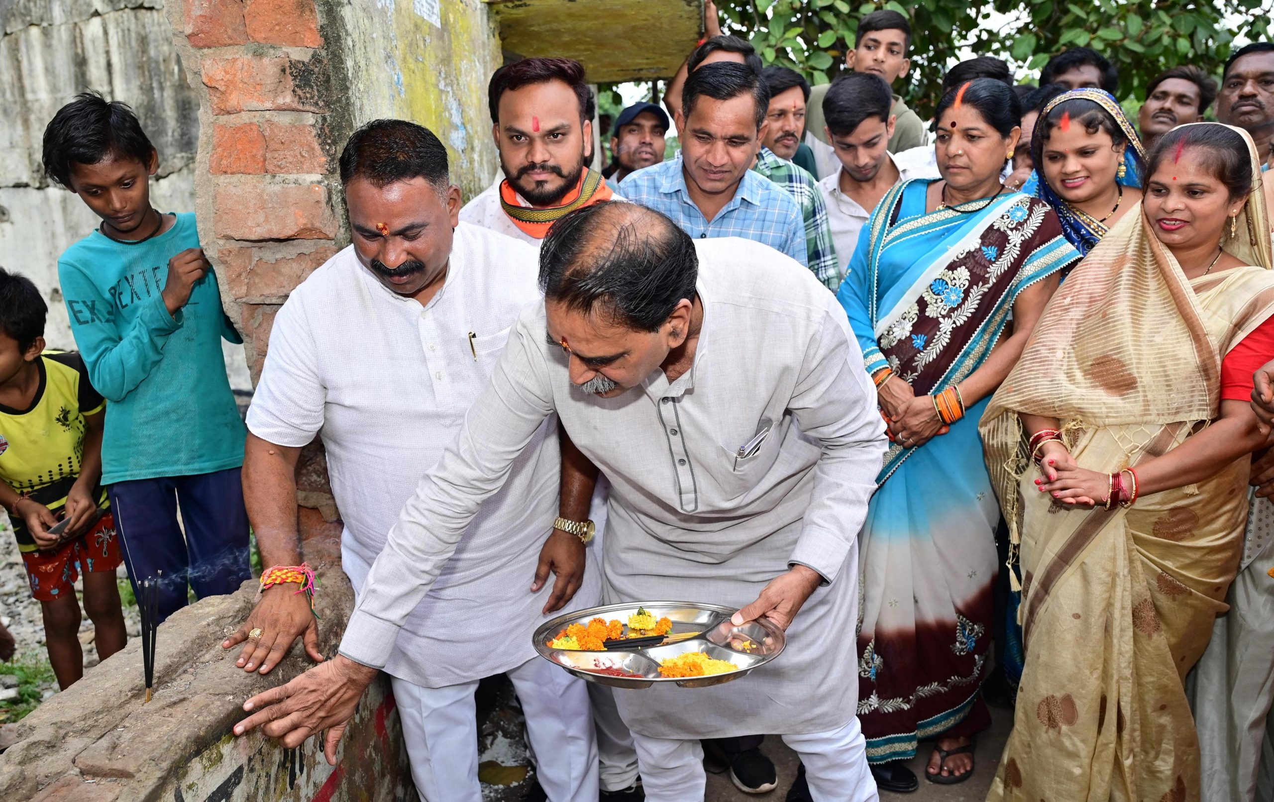 कोटा खमतराई में करोड़ो के विकास कार्यों का हुआ भूमिपूजन राजेश मूणत द्वारा