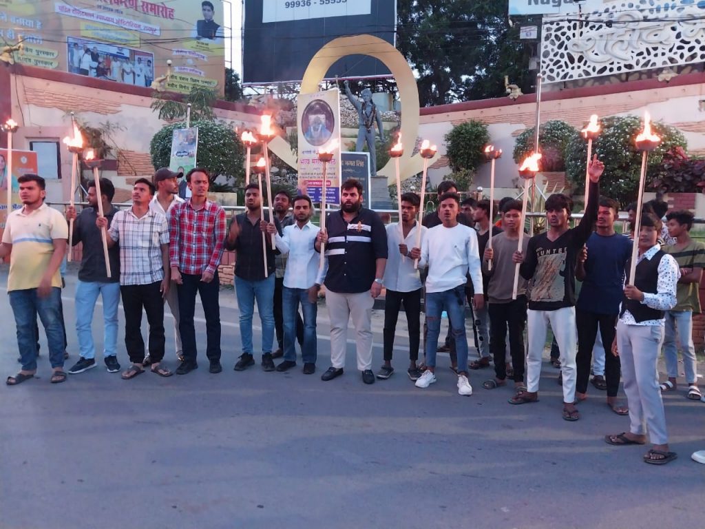 छत्तीसगढ़ प्रदेश युवा कांग्रेस द्वारा निकाली गई मशाल यात्रा.. छत्तीसगढ़ प्रदेश युवा कांग्रेस द्वारा निकाली गई मशाल यात्रा..