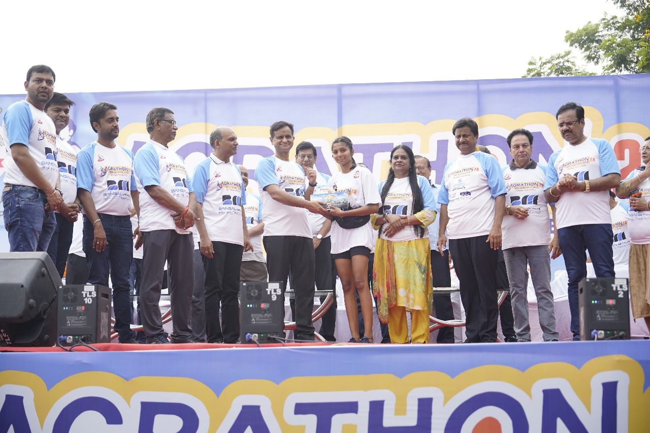 अग्रवाल समाज AGRATHON 2.0 द्वारा दौड़ लगाकर जयंती महोत्सव का किया आग़ाज़, फिट रहने के साथ महिलाओं के ऊपर हो रहे अत्याचार का किया विरोध